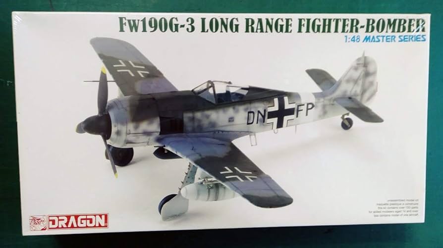 Amazon | ドラゴン 1/48 フォッケウルフ Fw190G-3 長距離戦闘